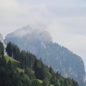 Nebelschwaden ziehen auf